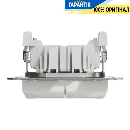 Кнопка 2-клавішний Schneider Electric Asfora EPH1170121, біла (без рамки) | ELECTRICA.NET.UA