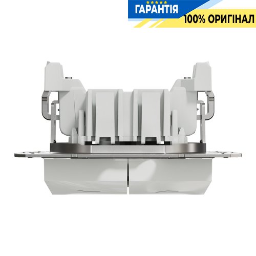 Вимикач кнопки. 2-клавішний для жалюзі Schneider Electric Asfora EPH1370121, білий (без рамки) | ELECTRICA.NET.UA