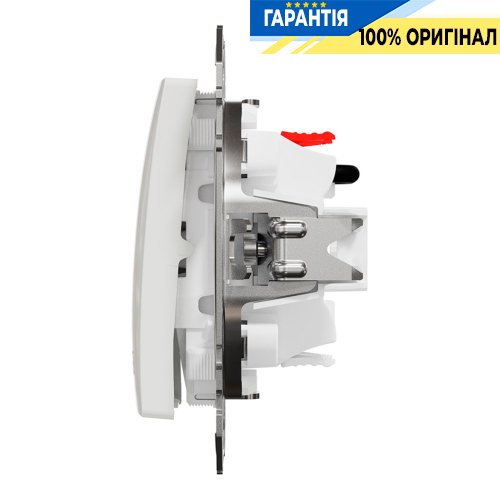 Вимикач для жалюзі 2-кл Schneider Electric Sedna Design SDD111104, колір - білий