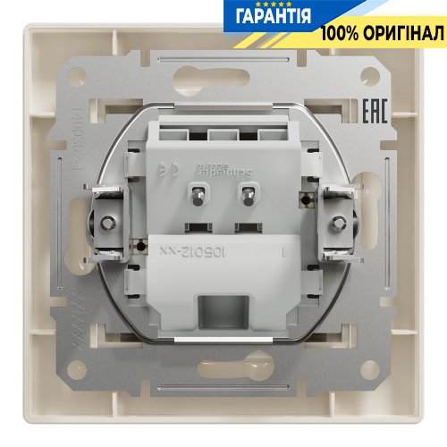 Розетка для кабельного вывода, Schneider Electric Asfora, (крем) EPH5500123 | ELECTRICA.NET.UA