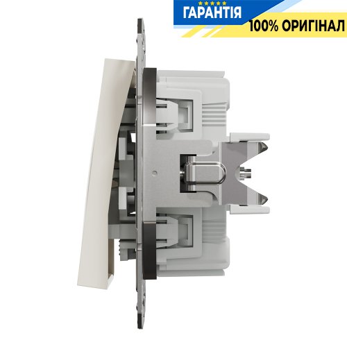 Вимикач 1-клавішний Schneider Electric Asfora EPH0170123, крем (без рамки) | ELECTRICA.NET.UA