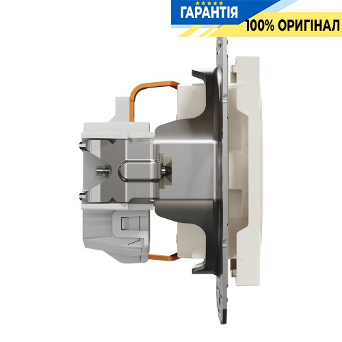 Розетка із заземленням Schneider Electric Asfora EPH2970123, крем (без рамки) | ELECTRICA.NET.UA