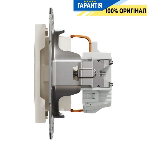 Розетка із заземленням Schneider Electric Asfora EPH2970123, крем (без рамки) | ELECTRICA.NET.UA