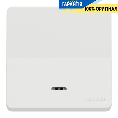 Механізм перемикача з підсвічуванням IP55, білий, Schneider Electric Mureva Styl MUR39024 | ELECTRICA.NET.UA