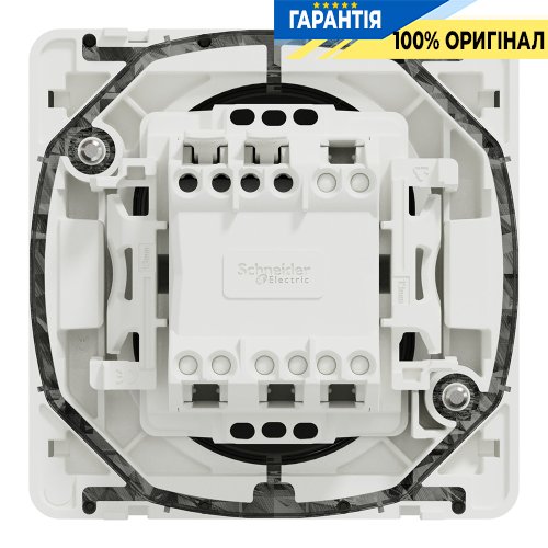 Механізм кнопкового вимикача IP55, білий, Schneider Electric Mureva Styl MUR39027 | ELECTRICA.NET.UA