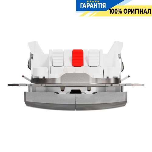 Вимикач із підсвічуванням 2-кл Schneider Electric «Sedna Design» SDD113105L, колір - алюміній