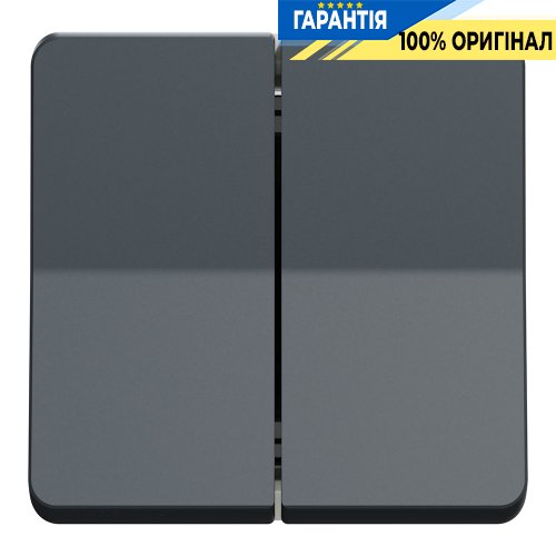 Механізм 2-клавішного перемикача IP55, чорний, Schneider Electric Mureva Styl MUR35019 | ELECTRICA.NET.UA