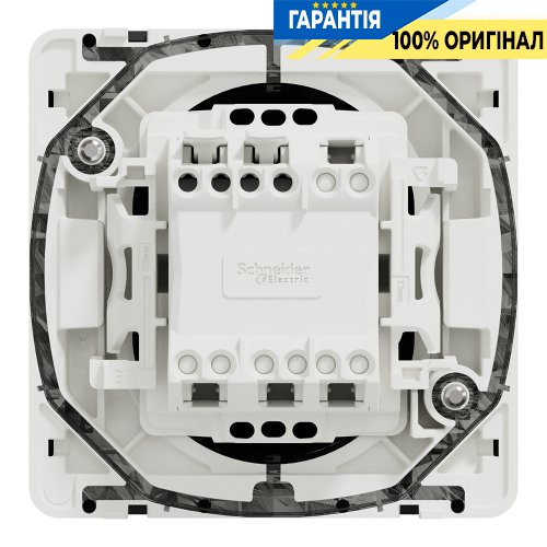 Механизм кнопочного выключателя IP55, черный, Schneider Electric Mureva Styl MUR35027 | ELECTRICA.NET.UA