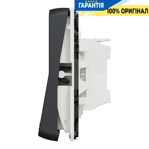 Механизм кнопочного выключателя IP55, черный, Schneider Electric Mureva Styl MUR35027 | ELECTRICA.NET.UA