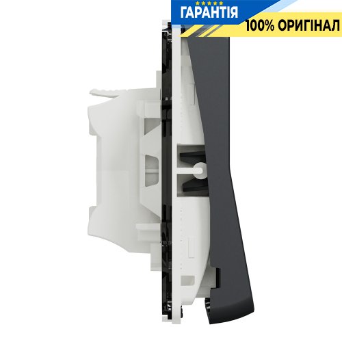 Механизм кнопочного выключателя IP55, черный, Schneider Electric Mureva Styl MUR35027 | ELECTRICA.NET.UA
