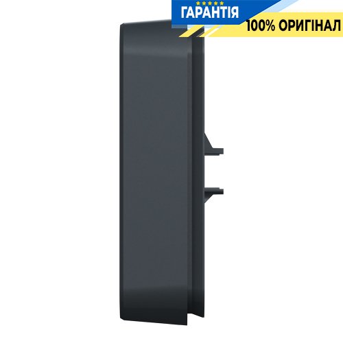 Рамка одноместная без винтов IP55, черная, Schneider Electric Mureva Styl MUR34107 | ELECTRICA.NET.UA