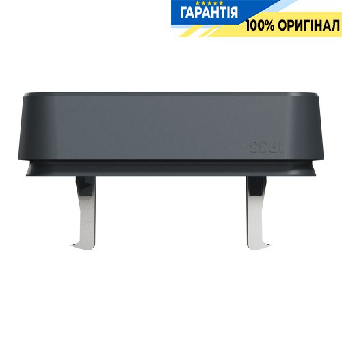 Рамка одномісна із затискачами IP55, чорна, Schneider Electric Mureva Styl MUR34108 | ELECTRICA.NET.UA