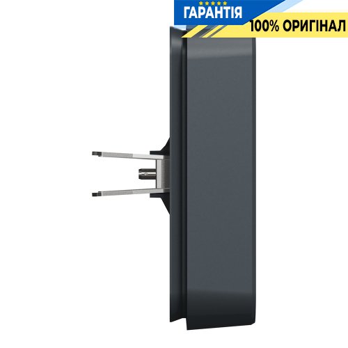 Рамка одномісна із затискачами IP55, чорна, Schneider Electric Mureva Styl MUR34108 | ELECTRICA.NET.UA
