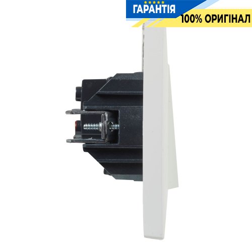Перемикач 1-кл перехресний 10А, гвинтові клеми, Legrand Niloe Step 863107, білий | ELECTRICA.NET.UA