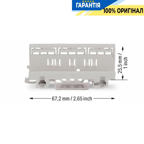 Монтажний адаптер Wago для клем 221-501