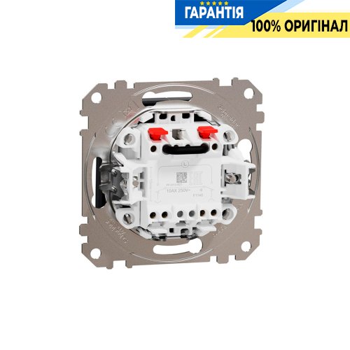 Вимикач для жалюзі 2-кл Schneider Electric Sedna Design SDD114104, колір - чорний
