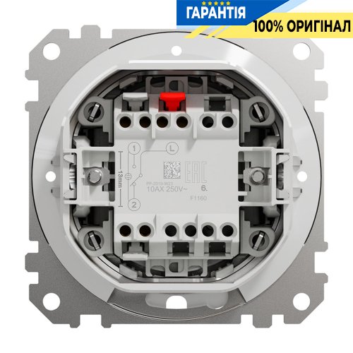 Перемикач 1-кл IP44 Schneider Electric Sedna Design SDD211106, колір - білий