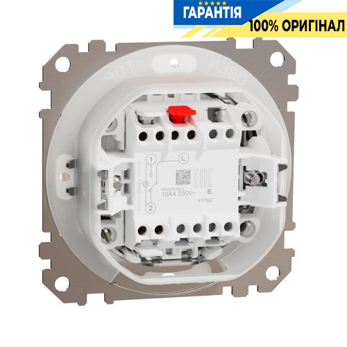 Перемикач 1-кл IP44 Schneider Electric Sedna Design SDD212106, колір - бежевий