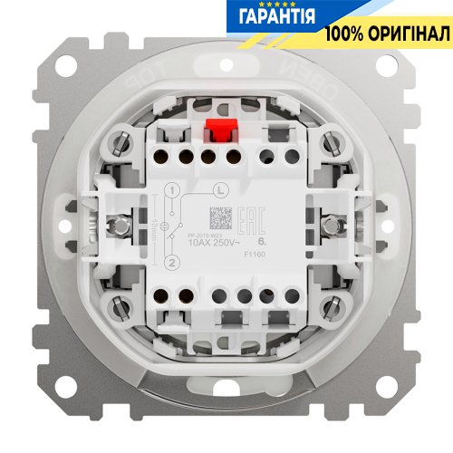 Перемикач 1-кл IP44 Schneider Electric Sedna Design SDD212106, колір - бежевий