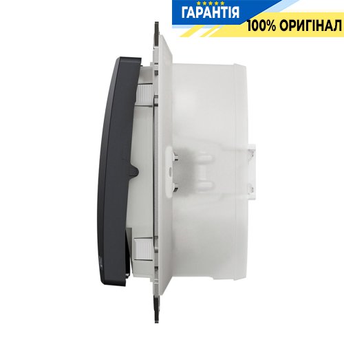 Перемикач 1-кл IP44 Schneider Electric Sedna Design SDD214106, колір - чорний