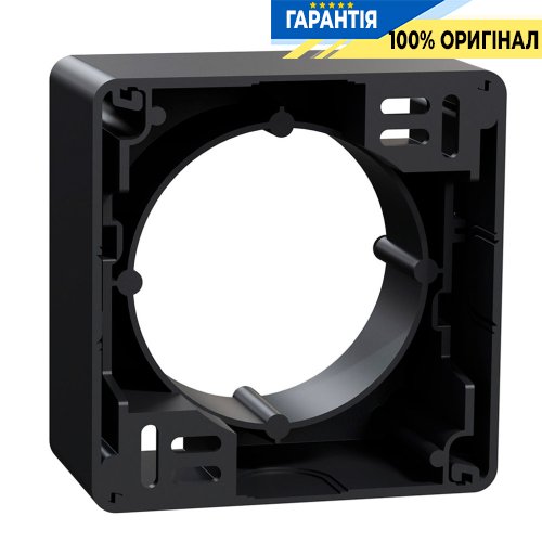 Коробка для поверхневого монтажу Schneider Electric «Sedna Design» SDD114901, колір - чорний