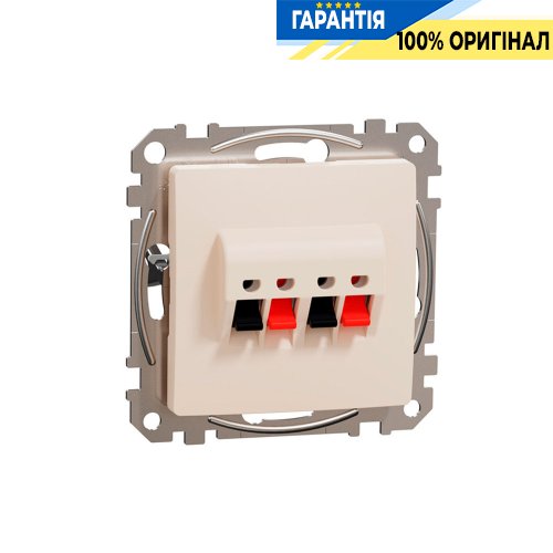 Аудіорозетка Schneider Electric «Sedna Design» SDD112411, колір - бежевий