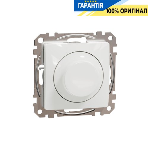 Універсальний поворотний димер для Led ламп Schneider Electric «Sedna Design» SDD111502, колір - білий