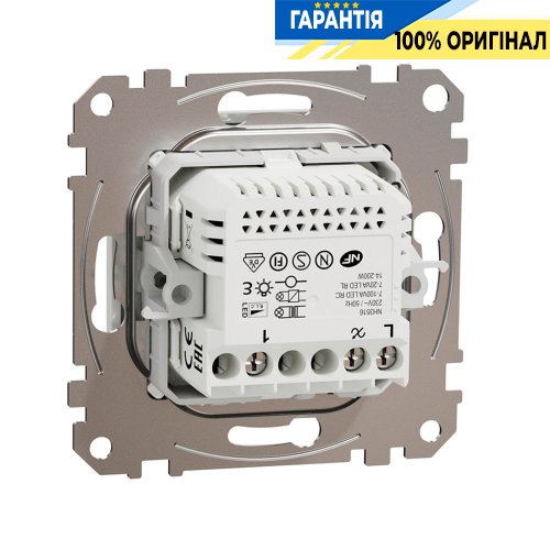 Універсальний поворотний димер для Led ламп Schneider Electric «Sedna Design» SDD111502, колір - білий