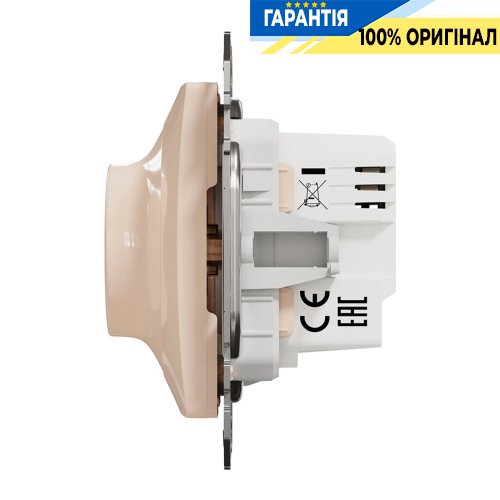 Універсальний поворотний димер для Led ламп Schneider Electric «Sedna Design» SDD112502, колір - бежевий
