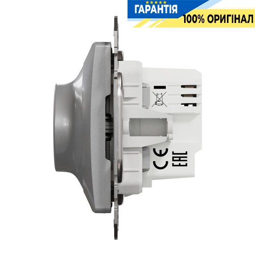 Універсальний поворотний димер для Led ламп Schneider Electric «Sedna Design» SDD113502, колір - алюміній