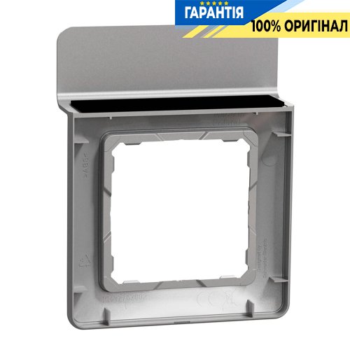 Рамка з підставкою для мобільного телефону Schneider Electric Sedna Design & Elements SDD313809, колір - алюміній