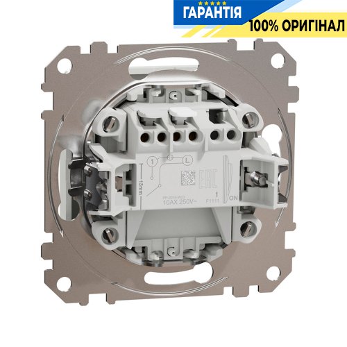 Картковий вимикач 10А, Schneider Electric "Sedna Design" SDD111121, колір - білий