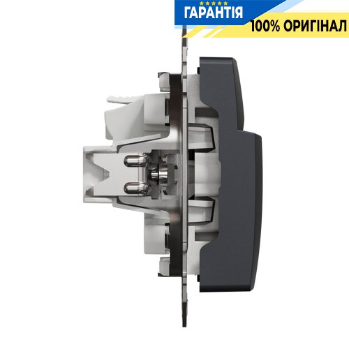 Картковий вимикач 10А, Schneider Electric "Sedna Design" SDD114121, колір - чорний