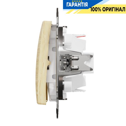 Переключатель 1-кл Schneider Electric «Sedna Elements» SDD180106, цвет - береза