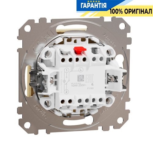 Переключатель 1-кл Schneider Electric «Sedna Elements» SDD180106, цвет - береза