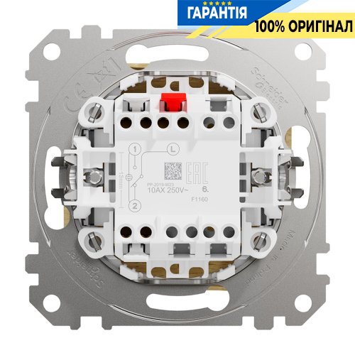 Переключатель 1-кл Schneider Electric «Sedna Elements» SDD180106, цвет - береза
