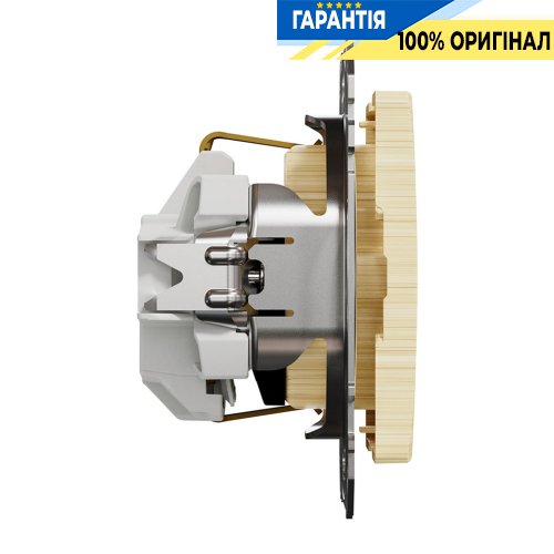 Розетка зі шторками Schneider Electric «Sedna Elements» SDD180022, колір - береза