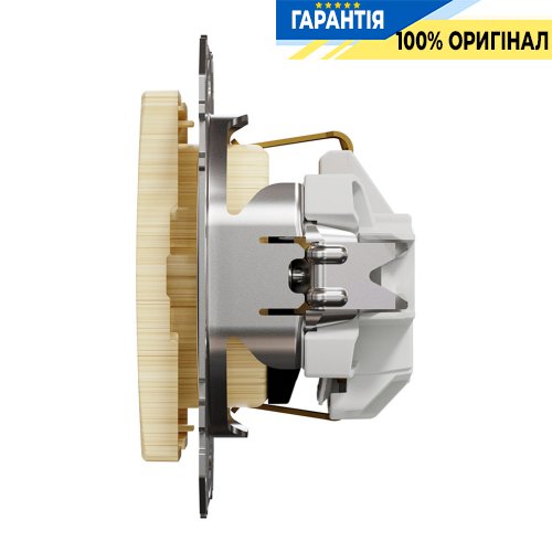 Розетка зі шторками Schneider Electric «Sedna Elements» SDD180022, колір - береза