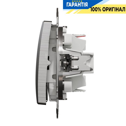 Переключатель 1-кл Schneider Electric «Sedna Elements» SDD170106, цвет - матовый алюминий