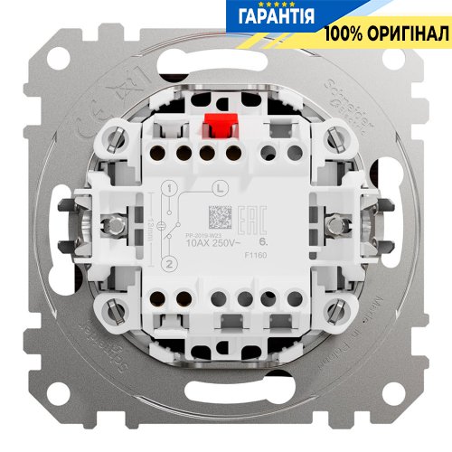 Переключатель 1-кл Schneider Electric «Sedna Elements» SDD181106, цвет - венге