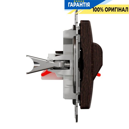 Аудиорозетка Schneider Electric «Sedna Elements» SDD181411, цвет - венге