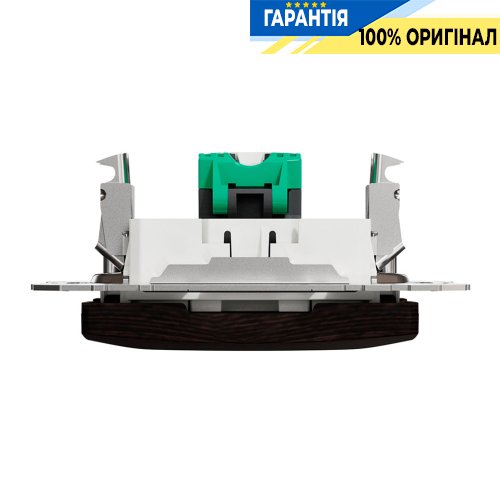 Компьютерная розетка RJ45 кат. 5е UTP Schneider Electric «Sedna Elements» SDD181451, цвет - венге