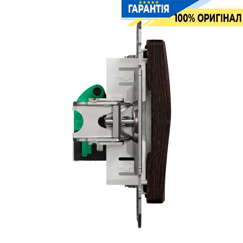 Компьютерная розетка RJ45 кат. 5е UTP Schneider Electric «Sedna Elements» SDD181451, цвет - венге