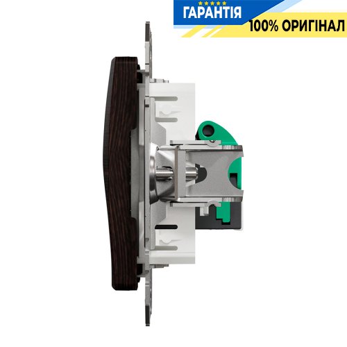 Компьютерная розетка RJ45 кат. 5е UTP Schneider Electric «Sedna Elements» SDD181451, цвет - венге