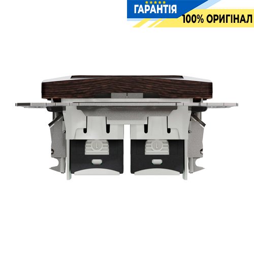 Комп'ютерна розетка 2-а. RJ45 кат. 5е UTP Schneider Electric "Sedna Elements" SDD181452, колір - венге