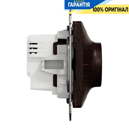 Універсальний поворотний димер для Led ламп Schneider Electric «Sedna Elements» SDD181502, колір - венге