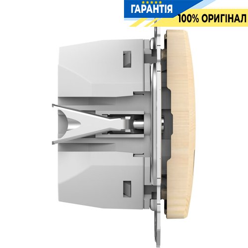 USB розетка тип A+C (45 Вт) Schneider Electric «Sedna Elements» SDD180404, цвет - береза