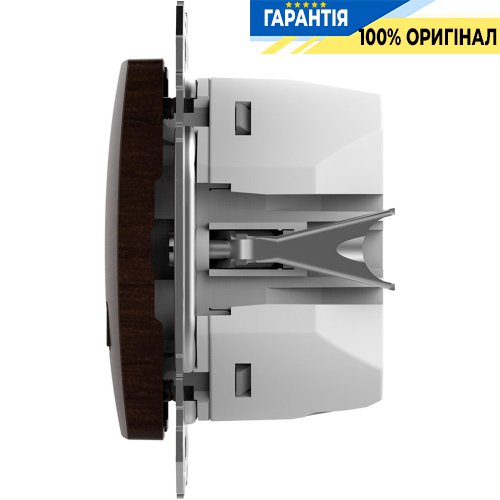 USB розетка тип A+C (45 Вт) Schneider Electric Sedna Elements SDD181404, колір - венге