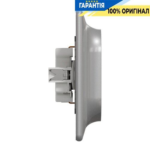 Розетка 2-а з з/к зі шторками Schneider Electric Sedna Design SDD313221, колір - алюміній