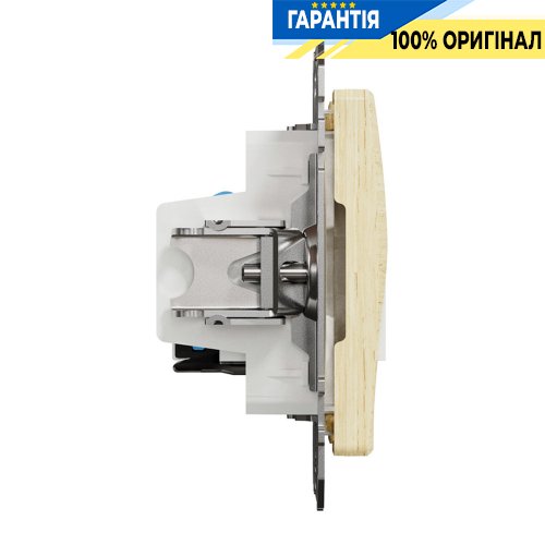 Розетка телекомунікаційна RJ45+RJ11 6UTP Schneider Electric Sedna Elements SDD180468, колір - береза